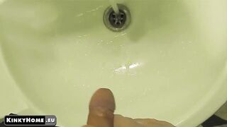 Prostate grind - Bro pee and prostate jizzed - Real