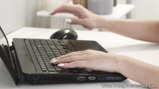 Young Courtesans - Polina Sweet - Perky sexual courtesan screwed