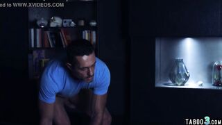 Crazy daddy fucking a 19 yo Mona Blue next to his