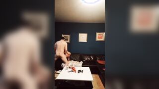 Stepmom seduces her stepson and fucks with him