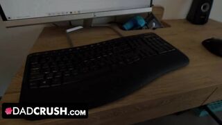 Dad Crush - 2 Slutty 18 Year Old Step Daughters Compete To Please Their Freaky Perv Step Father