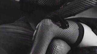 Adorable Bombshell likes it when she gets her adorable holes banged! rough by big poles