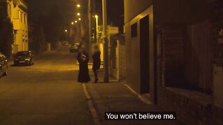 DEVIANTE - A blonde cheated GF confides into the preacher and riding his huge dick