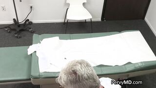 Breast exam turns to threesome with doc and nurse