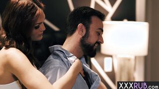 Shemale surprised big cock boyfriend