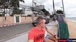 Big tits amateur Thai GF fucked hard
