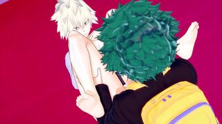 Deku gets full service from Bakugo's Mother