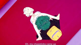 Deku gets full service from Bakugo's Mother