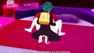Deku gets full service from Bakugo's Mother