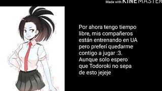 Joi into Spanish - Momo Yaoyorozu