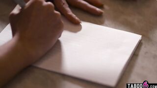 Stepmom mom Marie McRay left her long penis stepson an