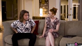 Stepmom mom Marie McRay left her long penis stepson an