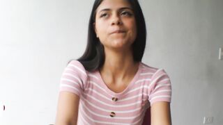 a Cutie and sexsual interview- porn inside spanish