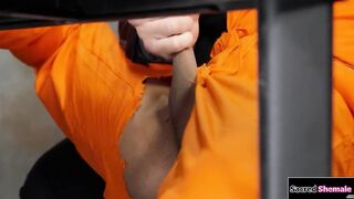 Trans prisoner banned search Morena is barebacked