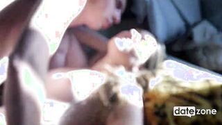 Bro ejaculates into condom and starts fucking again without it