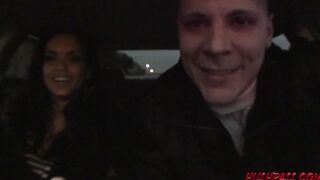 HOTTIE Hispanic Daisy Marie Feeds the Long White Snake