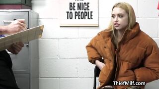 Blonde thieves riding cock like true sluts