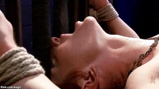 Bound redhead sub rough fucked