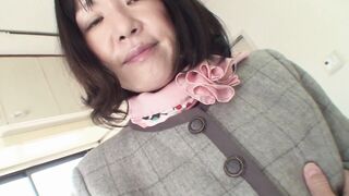 amateur older plowed cumshot - japanese MILF nailed