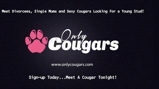 cougar Vicky Chase Has Her Cunt Filled With Jizz -