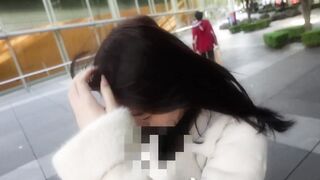 A deep and neat woman is disturbed many times as