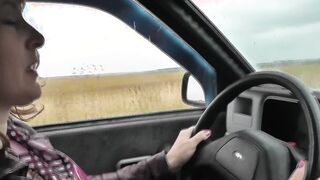 Outdoors squirt public. Random passerby male saw goddess cougar Mom