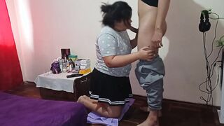 She enters my niece's room and I make her gives
