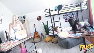 Fake Hostel - College 18 year old Wild Nicol and Marilyn Sugar