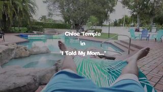 Slim Blonde Step-Daughter Confesses... - Chloe Temple -