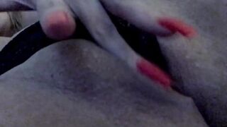Big Boobed blonde with full clitoris cumming with masturbation