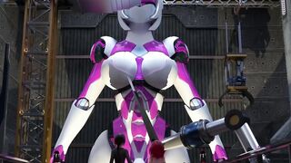 FUTA Sentai Squad Giant Robotik Cock