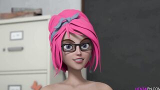 Teacher show students how to fuck