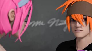 Teacher show students how to fuck