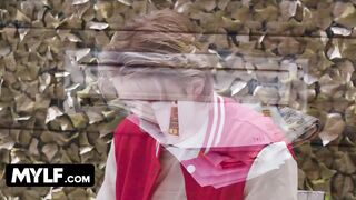 Mylf - Blonde Step Milf Reveals Her Biggest Juggs And
