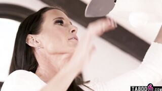 Older stepmom cougar Sofie Marie made a deal with her