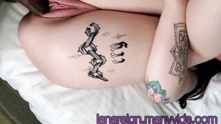 Can’t Stop Squirting On His Huge Penis!!!