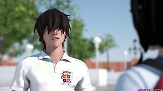 Orientation Day - 3D Hentai School Sex