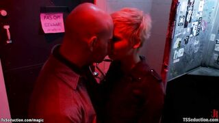 Red Light District shemale fuck couple
