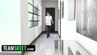 TeamSkeet - Strict Blonde Step Cougar Makes Her Step Daughter