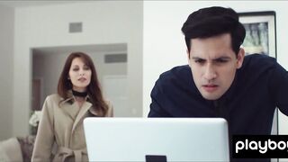 Neglected MILF seducing hubbys secretary