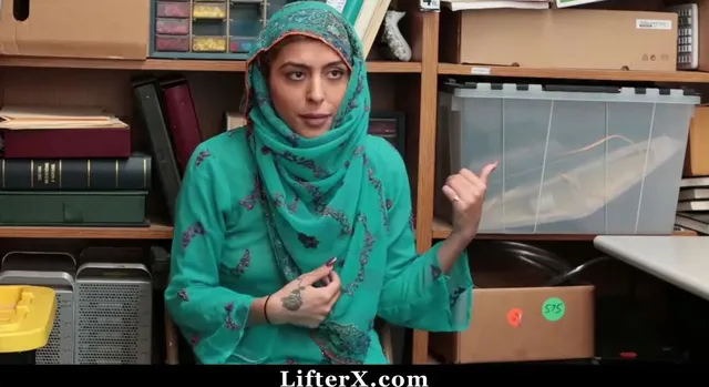 Shoplyfter Hijab Wearing Sex - Love4Porn.com Presents Hijab Wearing 18 Yo Harassed and Fuck for  Shoplifting at The