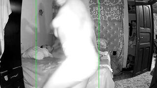 Young lovers is caught on concealed camera
