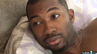 Teen spending her day on stepdaddys BBC