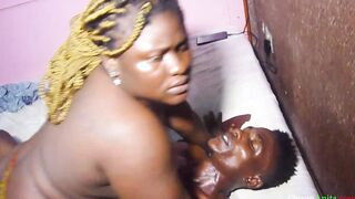 Ebony Gift Caught Fucking Into A Local Hotel