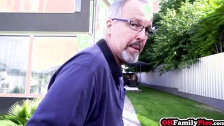 Stepdad finally fucked stepdaughter