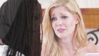 Bachelorette facesitted by her ebony bff