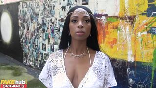 FAKEhub - Vulgar African mom uses her hot lips and