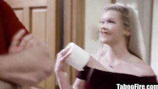 Barely Legal step-daughter fuck rough by evil father