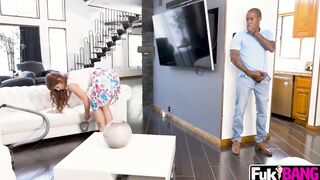 Syren De Mer Cougar Plowed Daughters Ebony Bf