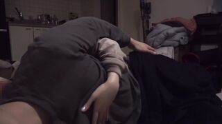 Japanese Night Routine SEX - Edging Hand Job & FELLATIO, then